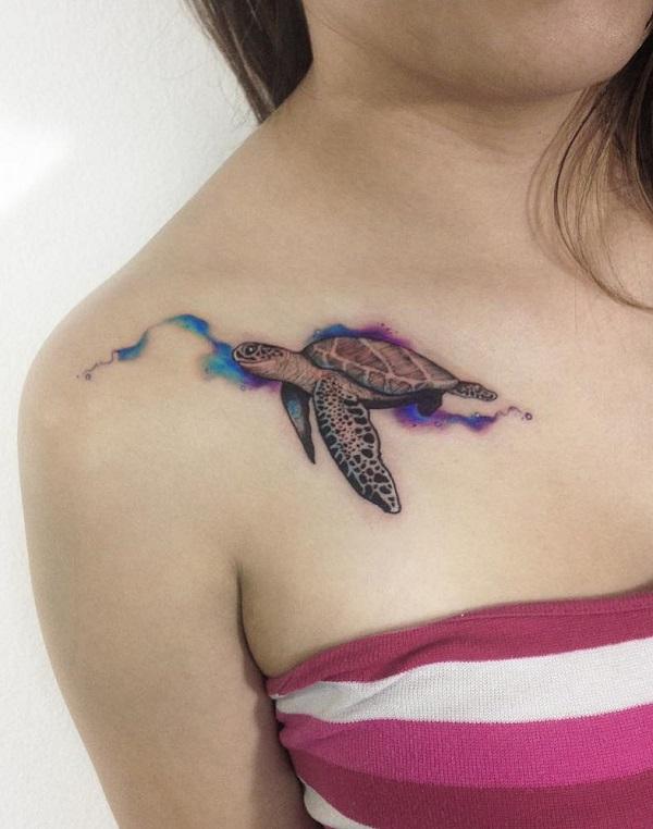 Schildkröte Tattoo