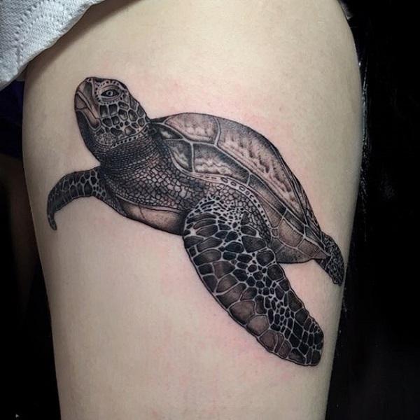 Schildkröte Tattoo