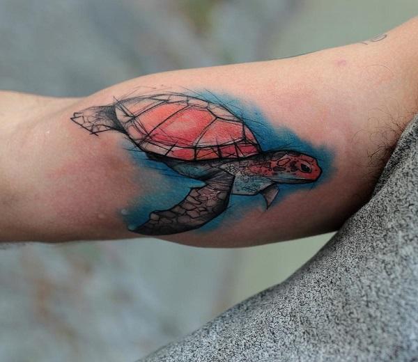 Schildkröte Tattoo