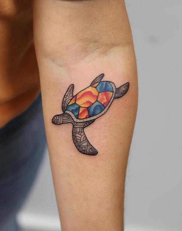 Schildkröte Tattoo