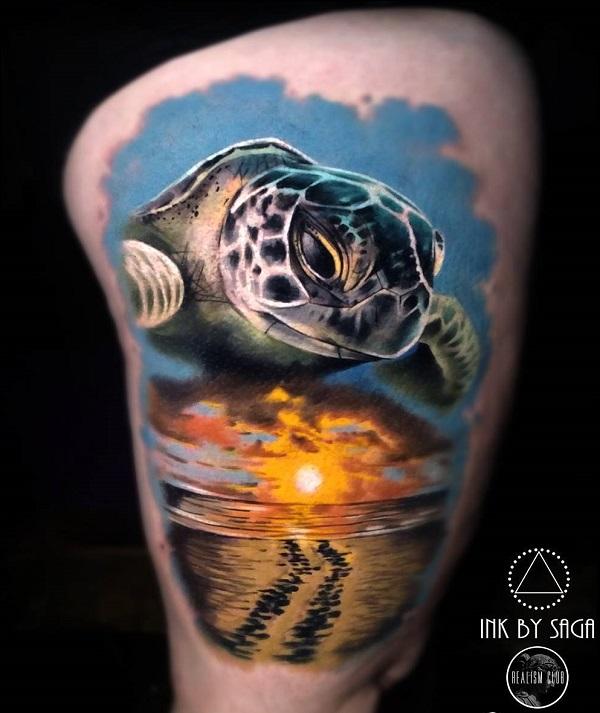 Schildkröte Tattoo