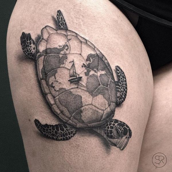 Schildkröte Tattoo