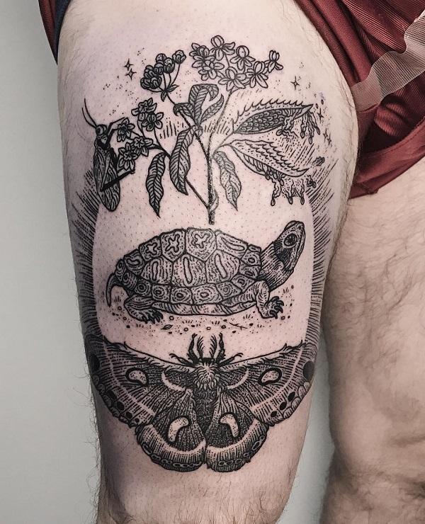 Schildkröte Tattoo