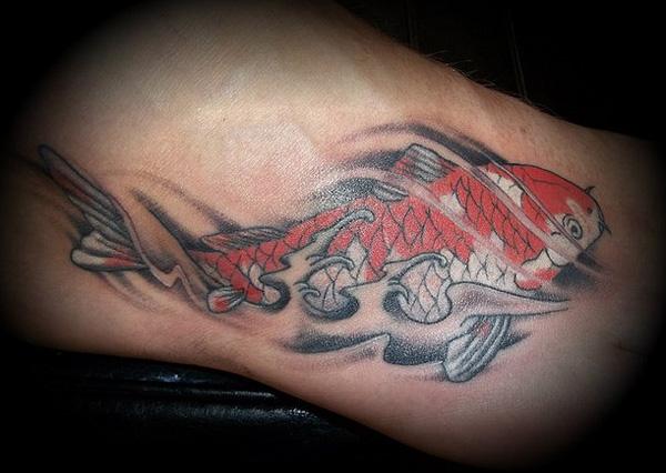 Kio Fisch Tattoo Japanisch