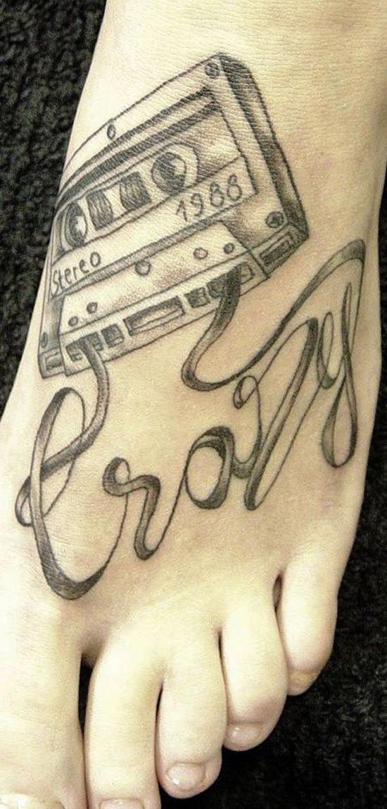 Crazy Tape - Musik Tattoo