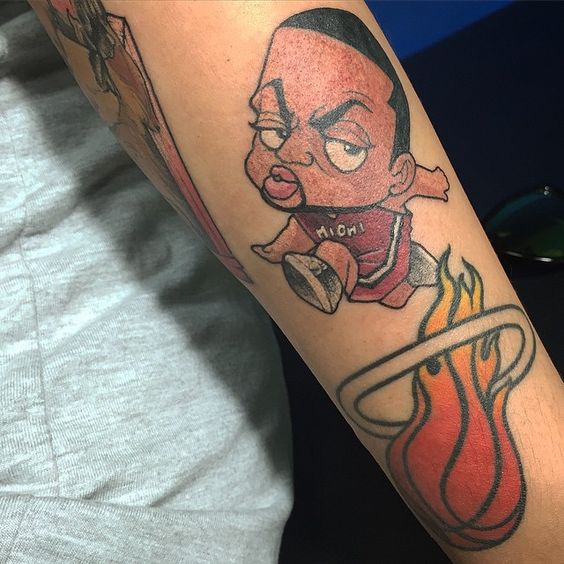 50 Basketball-Tattoos, die einfach so erstaunlich sind, sie sind ein Slam Dunk