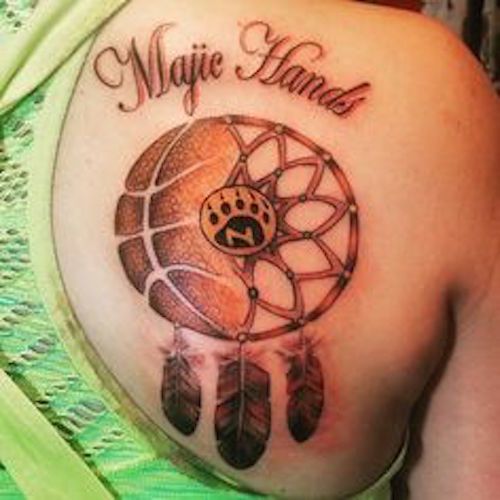 50 Basketball-Tattoos, die einfach so erstaunlich sind, sie sind ein Slam Dunk