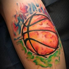 50 Basketball-Tattoos, die einfach so erstaunlich sind, sie sind ein Slam Dunk