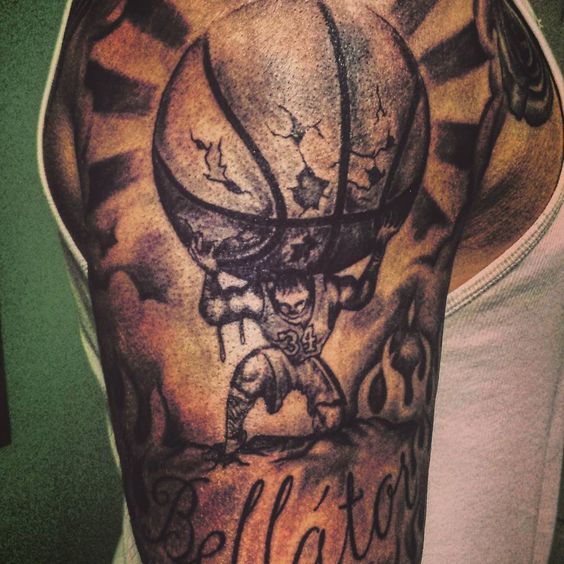 50 Basketball-Tattoos, die einfach so erstaunlich sind, sie sind ein Slam Dunk