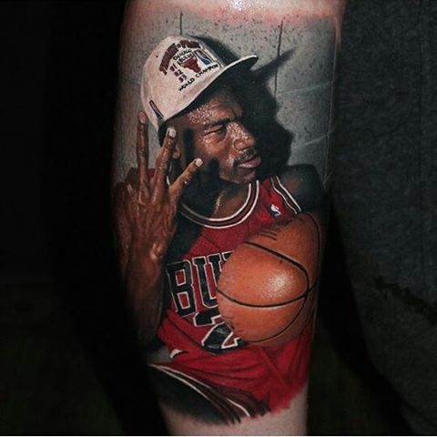 50 Basketball-Tattoos, die einfach so erstaunlich sind, sie sind ein Slam Dunk