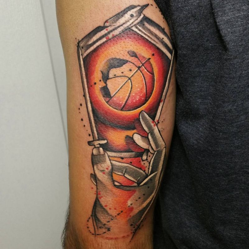 50 Basketball-Tattoos, die einfach so erstaunlich sind, sie sind ein Slam Dunk