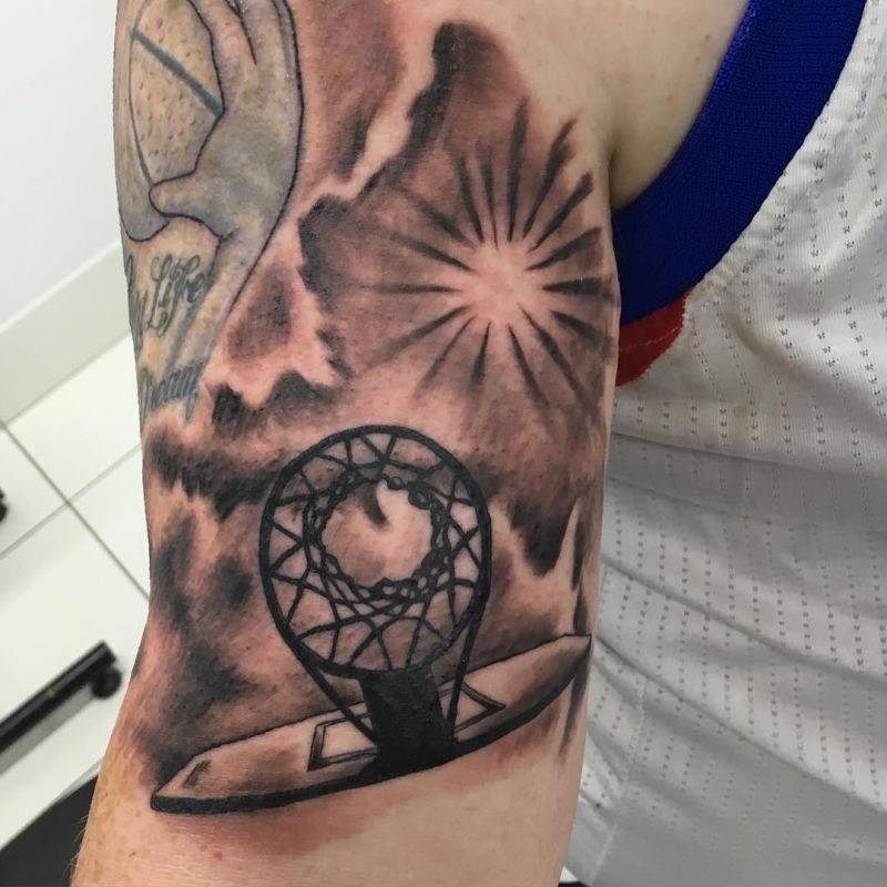 50 Basketball-Tattoos, die einfach so erstaunlich sind, sie sind ein Slam Dunk