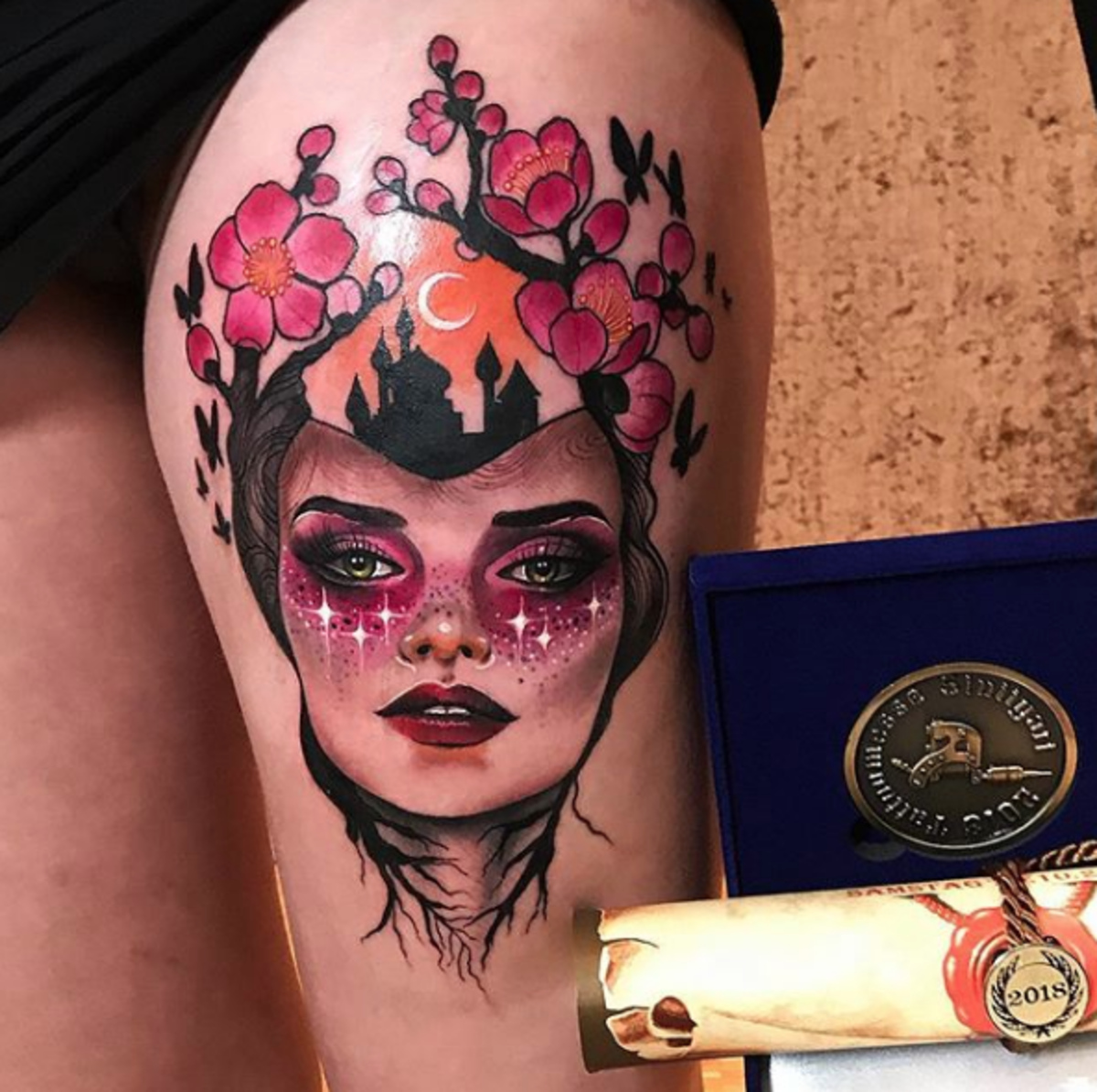 Tattoo, Tätowierer, Tattoo-Idee, Tattoo-Inspiration, Tattoo-Design, Tattoo-Kunst, Tätowiererin, eingefärbt, inkedmag