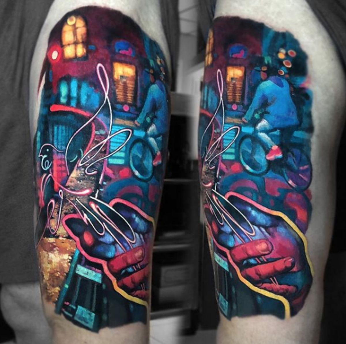 Tattoo, Tätowierer, Tattoo-Idee, Tattoo-Inspiration, Tattoo-Design, Tattoo-Kunst, Tätowiererin, eingefärbt, inkedmag