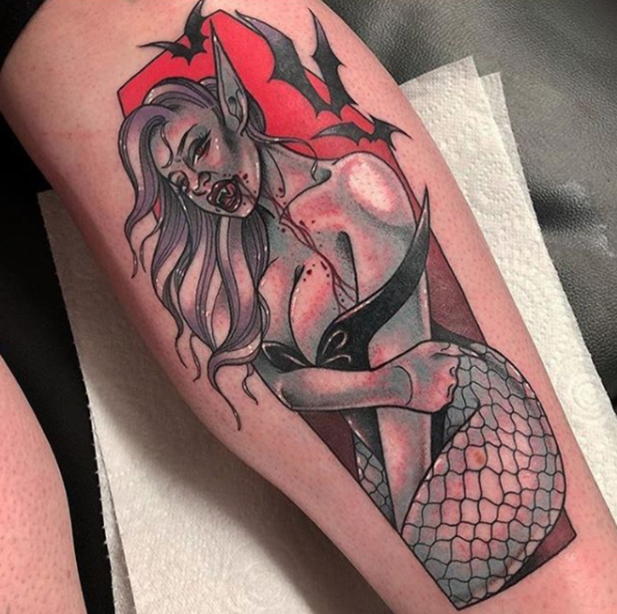 Tattoo, Tätowierer, Tattoo-Idee, Tattoo-Inspiration, Tattoo-Design, Tattoo-Kunst, Tätowiererin, eingefärbt, inkedmag