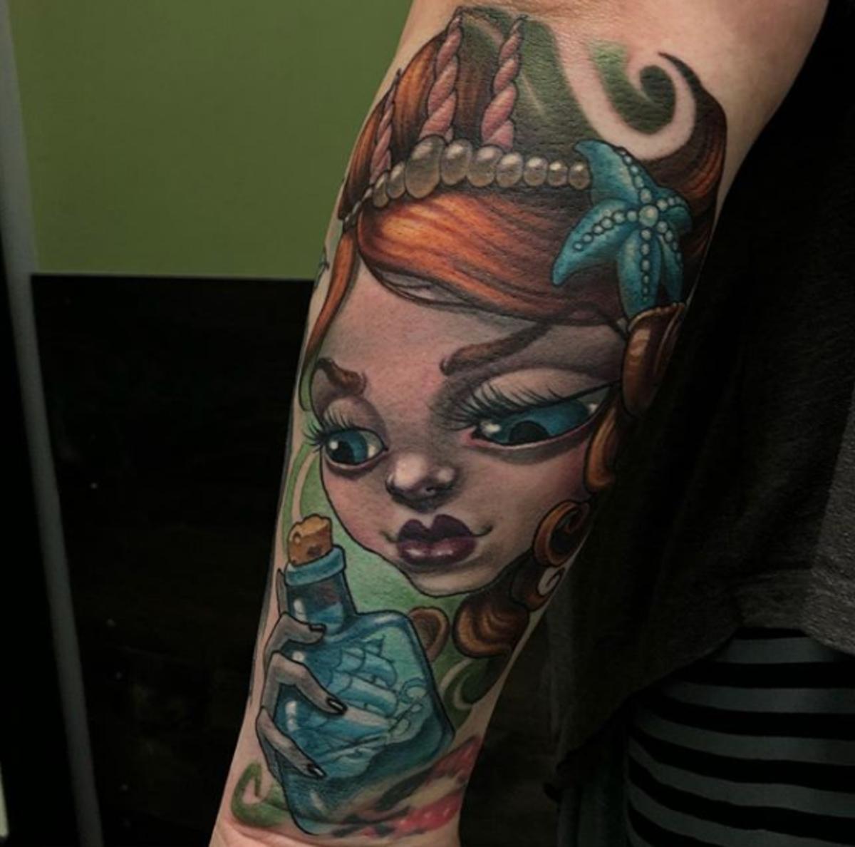 Tattoo, Tätowierer, Tattoo-Idee, Tattoo-Inspiration, Tattoo-Design, Tattoo-Kunst, Tätowiererin, eingefärbt, inkedmag