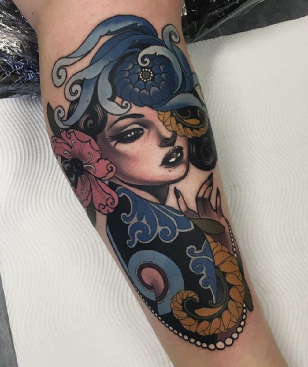 Tattoo, Tätowierer, Tattoo-Idee, Tattoo-Inspiration, Tattoo-Design, Tattoo-Kunst, Tätowiererin, eingefärbt, inkedmag