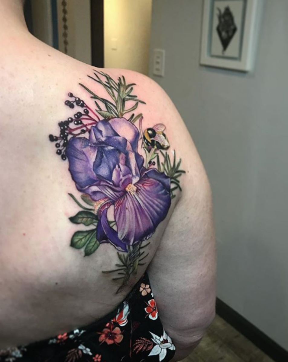 Tattoo, Tätowierer, Tattoo-Idee, Tattoo-Inspiration, Tattoo-Design, Tattoo-Kunst, Tätowiererin, eingefärbt, inkedmag
