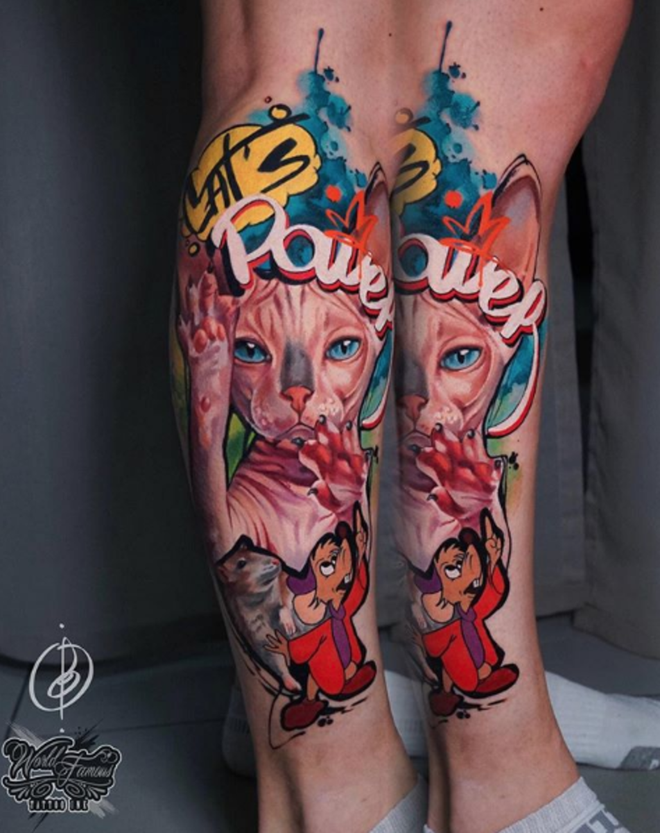 Tattoo, Tätowierer, Tattoo-Idee, Tattoo-Inspiration, Tattoo-Design, Tattoo-Kunst, Tätowiererin, eingefärbt, inkedmag