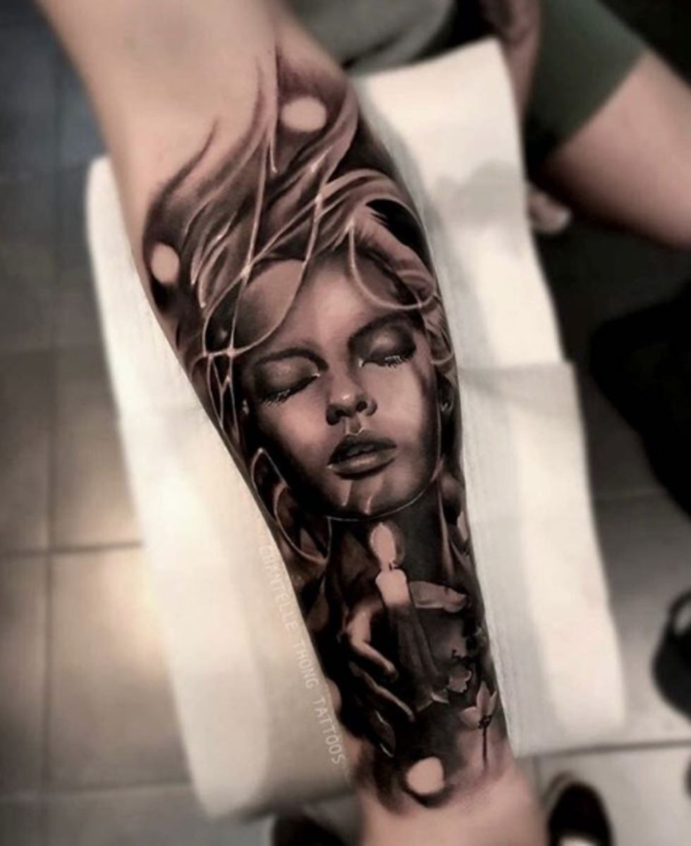 Tattoo, Tätowierer, Tattoo-Idee, Tattoo-Inspiration, Tattoo-Design, Tattoo-Kunst, Tätowiererin, eingefärbt, inkedmag