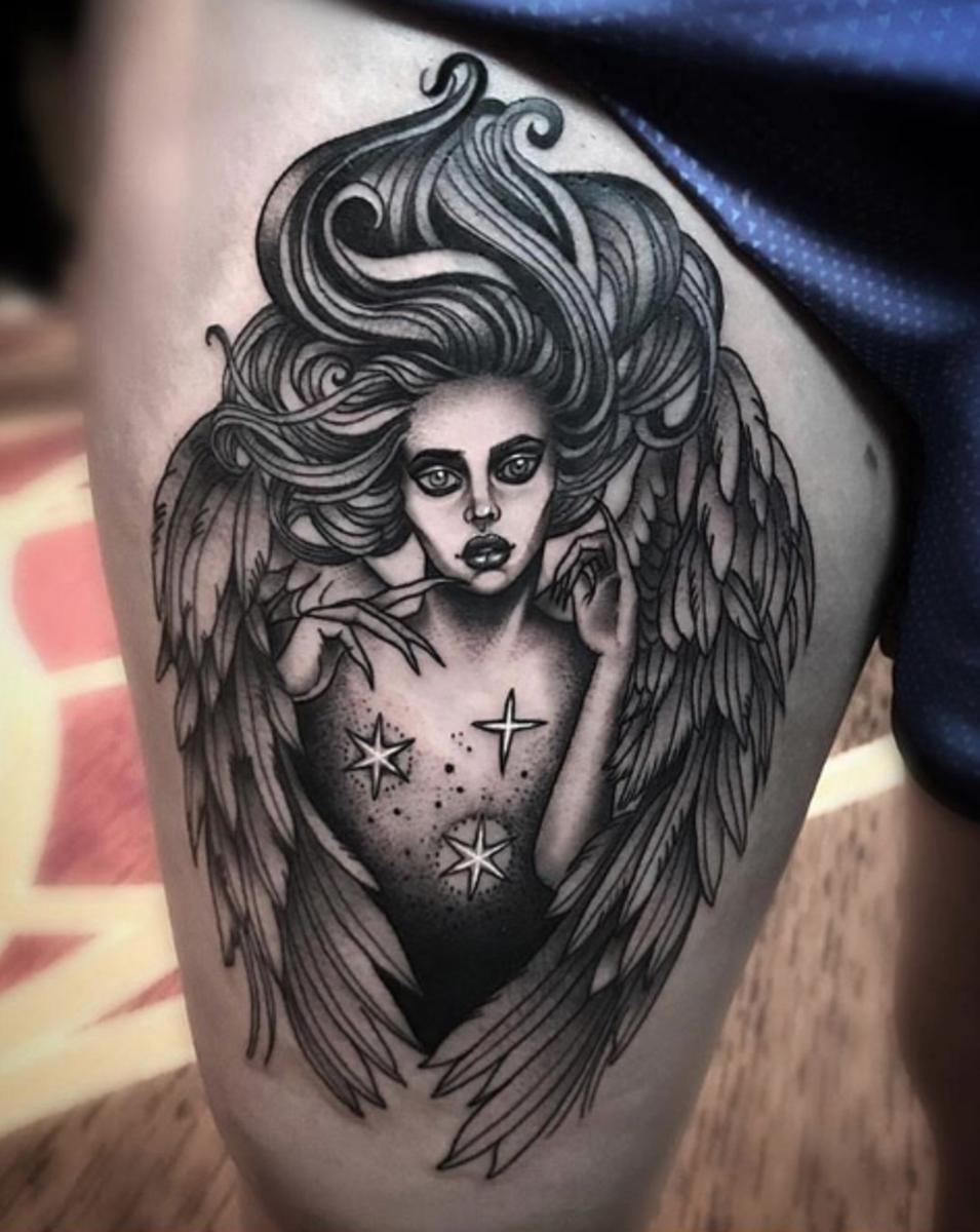 Tattoo, Tätowierer, Tattoo-Idee, Tattoo-Inspiration, Tattoo-Design, Tattoo-Kunst, Tätowiererin, eingefärbt, inkedmag