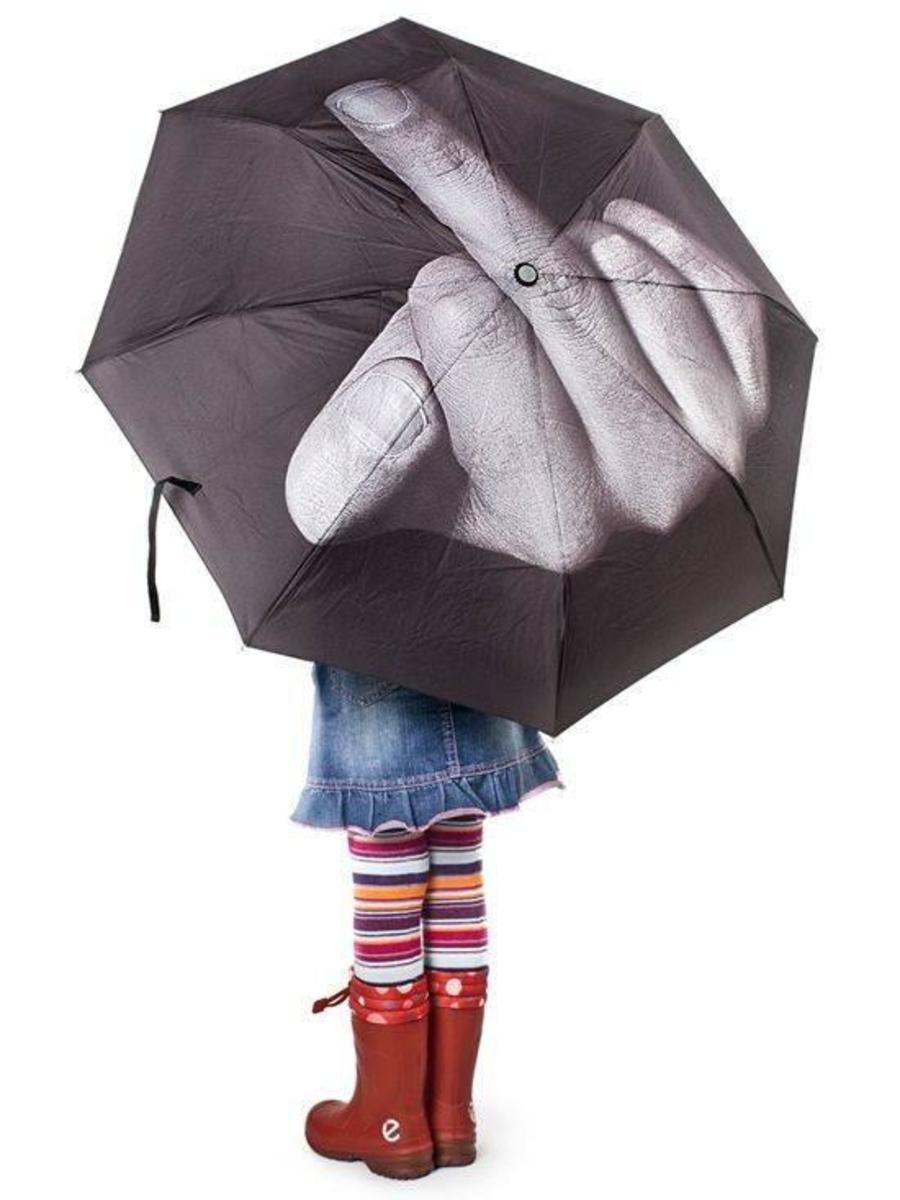 Fick den Regenschirm