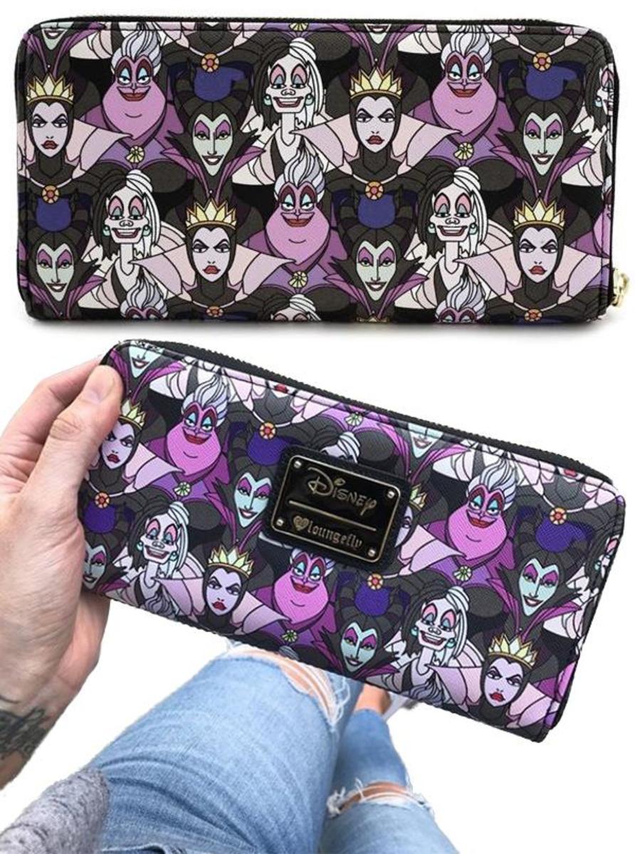 Peněženka Disney Villains s potiskem od Loungefly