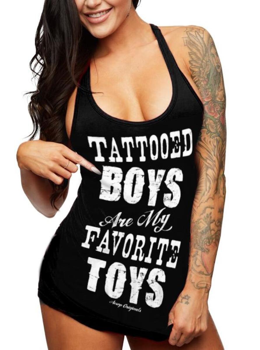 Tätowierte Jungs sind mein Lieblingsspielzeug Tank von Aesop Originals