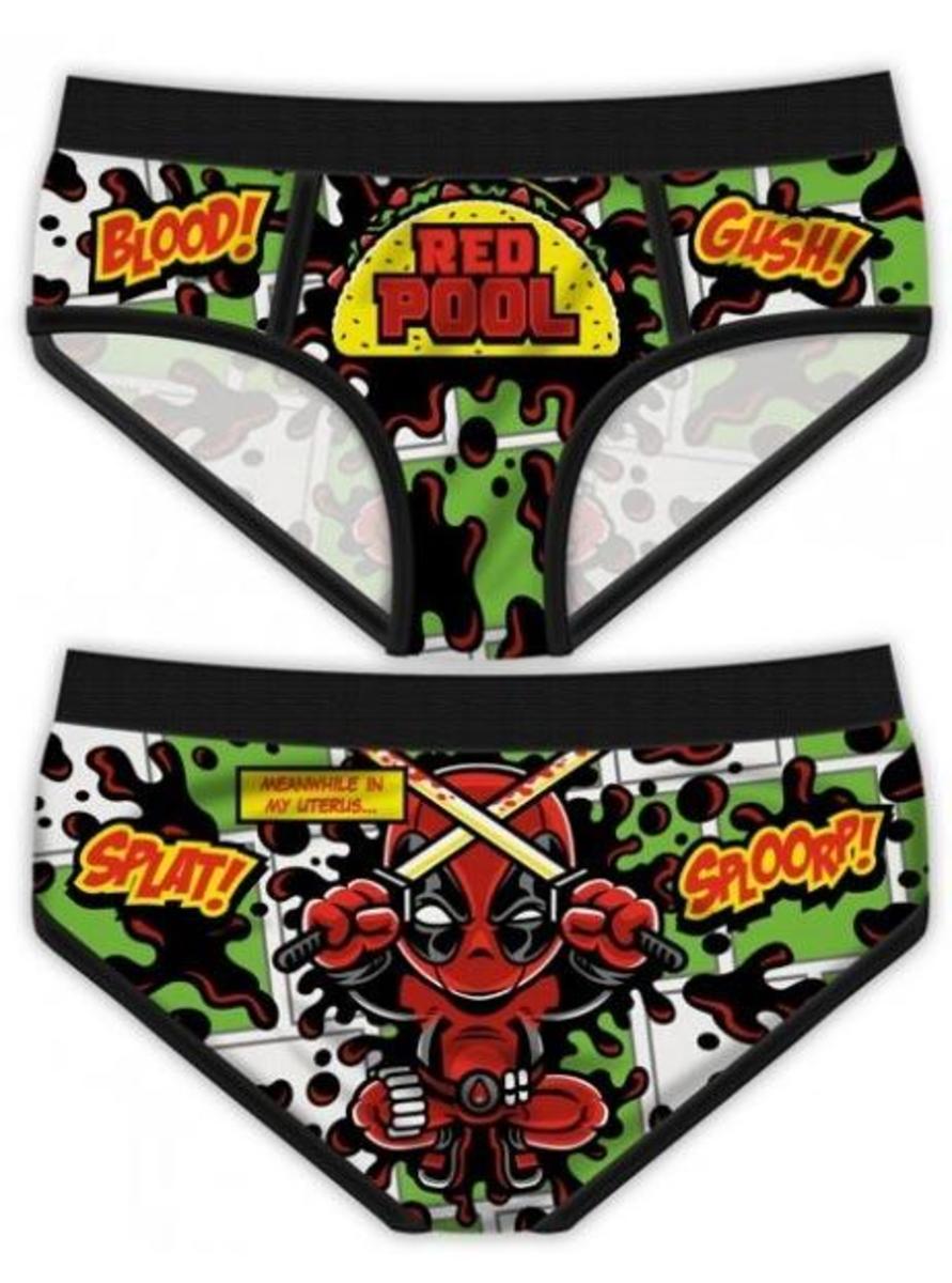 Red Pool Period Höschen von Harebrained!
