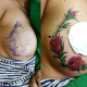 الوشم ، فنان الوشم ، تصميم الوشم ، إلهام الوشم ، فكرة الوشم ، سرطان الثدي ، وشم استئصال الثدي ، حبر ، inkedmag