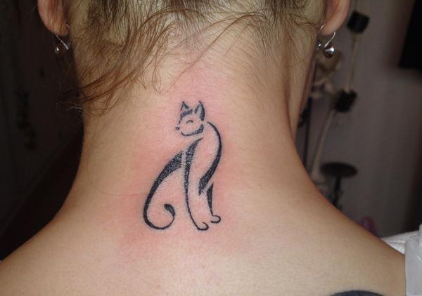 Malé kočičí tetování