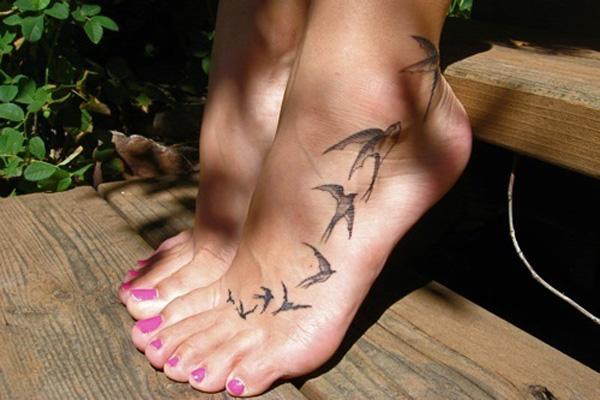 Malé ptačí tetování