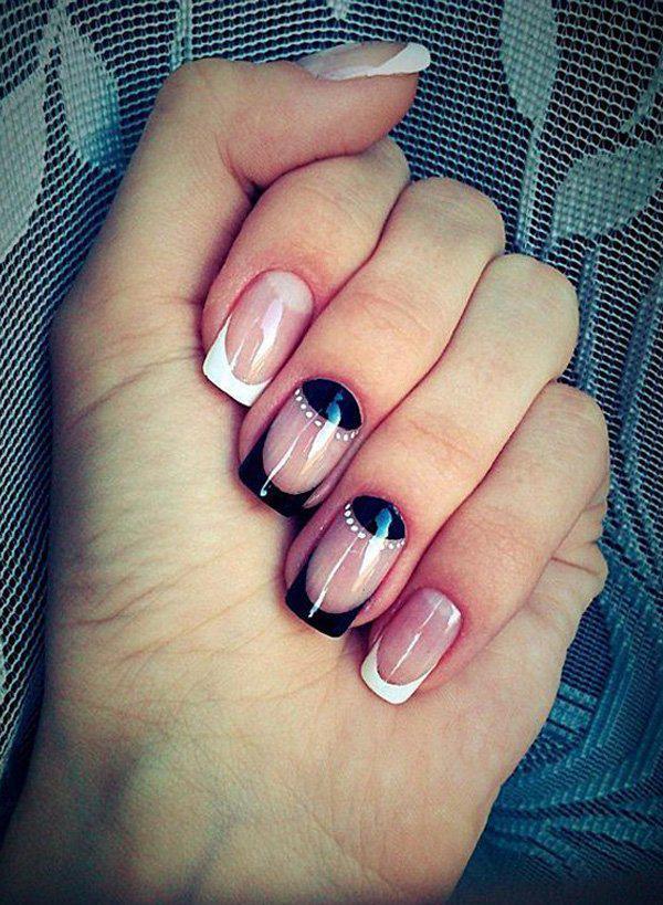 Half Moon Nail Art-32