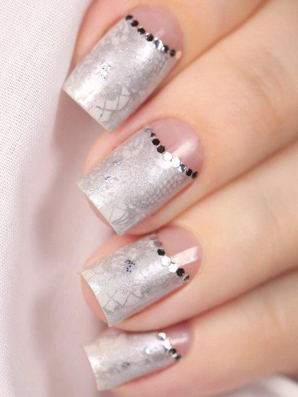 Half Moon Nail Art-7