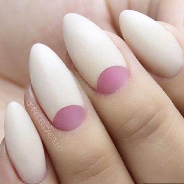 Half Moon Nail Art-8