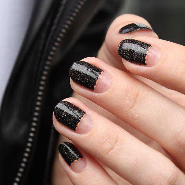 Half Moon Nail Art-24