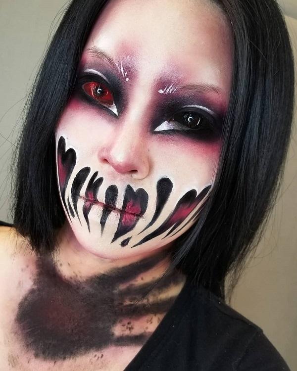 Halloween make -up Cheshire Cat