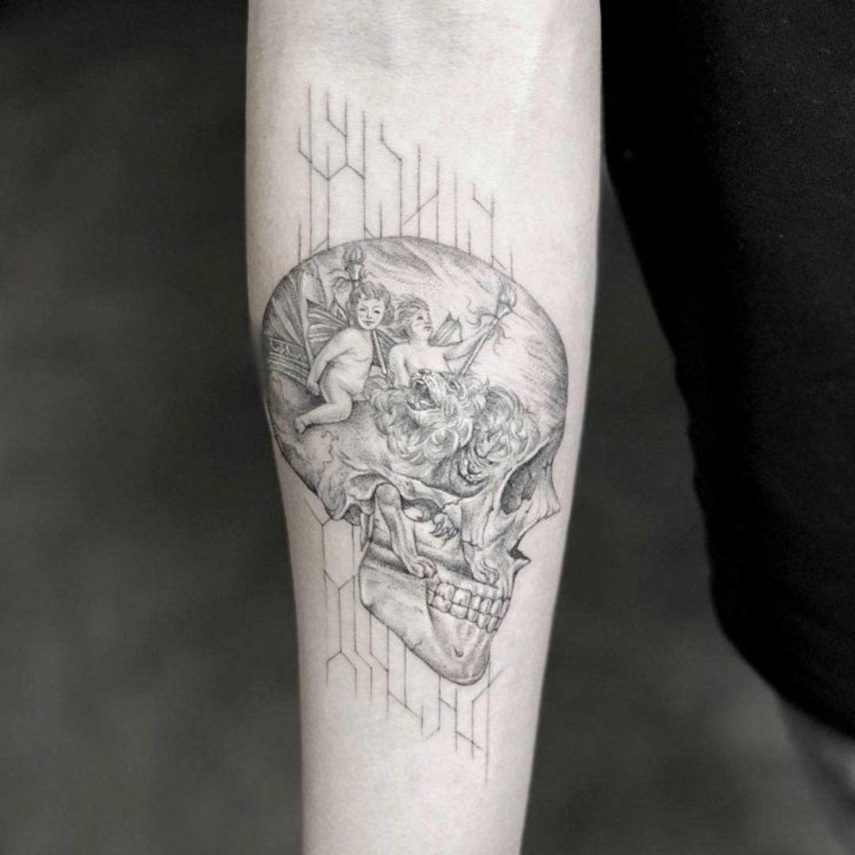 Myšlenky-Skull-Tattoo-by-Mr.K-728x728