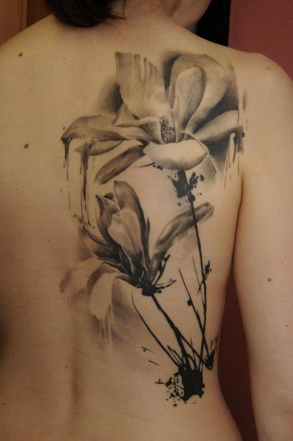 Magnolie tetování