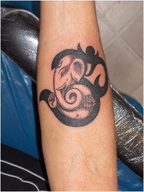 50 Original-Elefanten-Tattoo-Designs. # 7 ist Genie.