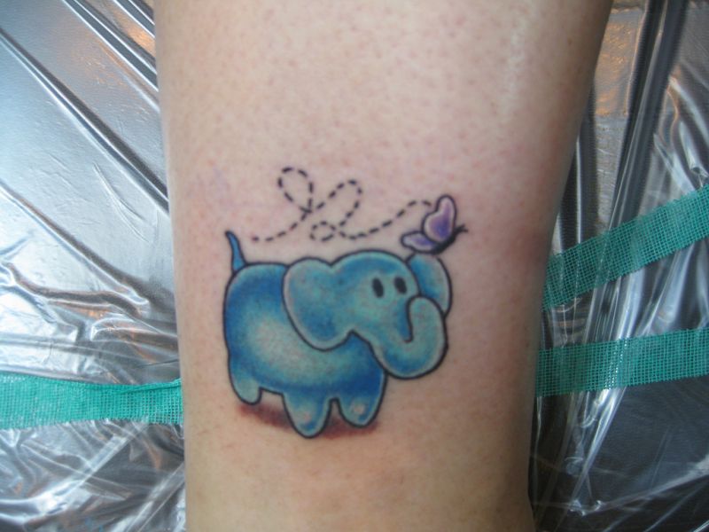 50 Original-Elefanten-Tattoo-Designs. # 7 ist Genie.