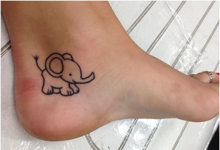 50 Original-Elefanten-Tattoo-Designs. # 7 ist Genie.