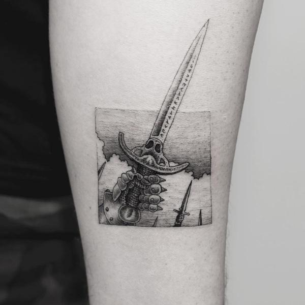 tetování mečem-36