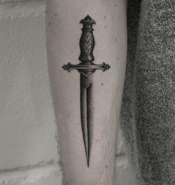 tetování mečem-38