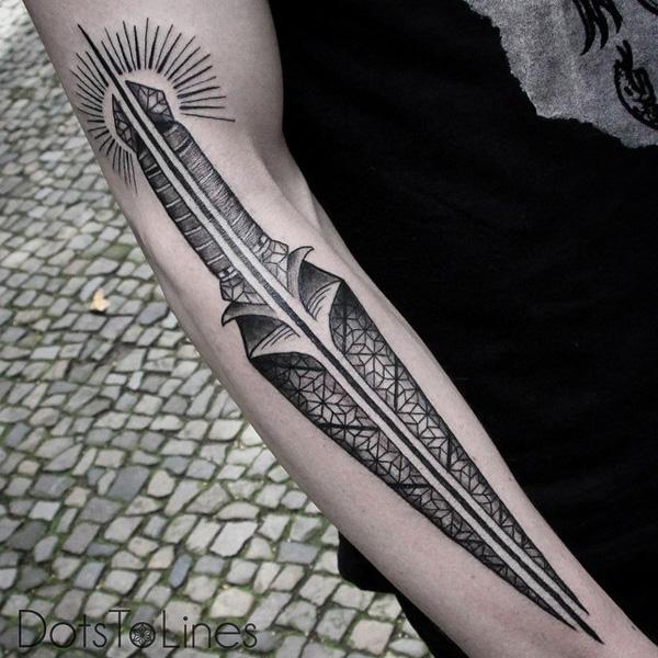 tetování mečem-13