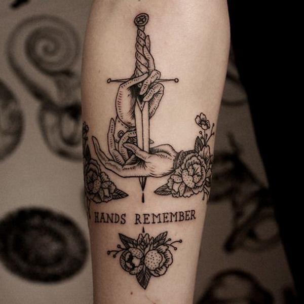 tetování mečem-44