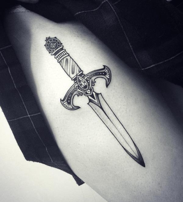 tetování mečem-19