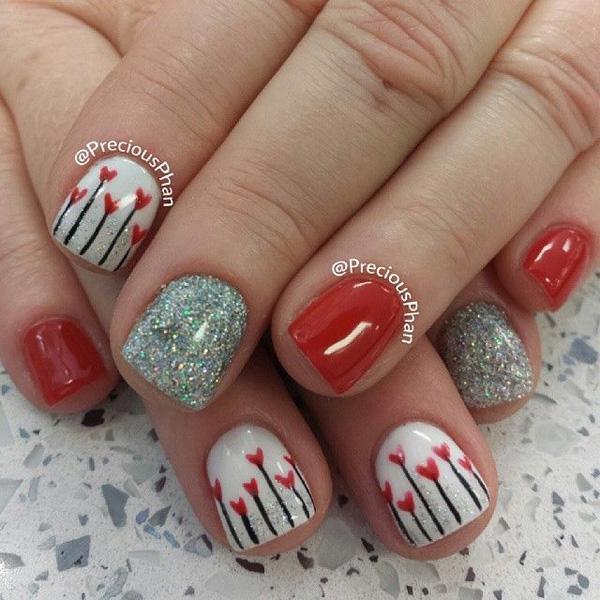 Valentinstag Nailart-21