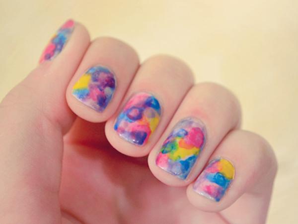 Akvarel nail art-14