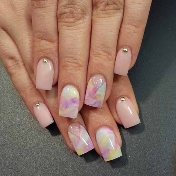 Aquarell Nailart-35